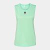 Bella + Canvas - Women's Flowy Scoop Muscle Tank - 8803 Thumbnail