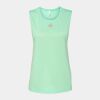 Bella + Canvas - Women's Flowy Scoop Muscle Tank - 8803 Thumbnail