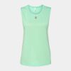Bella + Canvas - Women's Flowy Scoop Muscle Tank - 8803 Thumbnail
