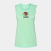 Bella + Canvas - Women's Flowy Scoop Muscle Tank - 8803 Thumbnail
