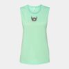 Bella + Canvas - Women's Flowy Scoop Muscle Tank - 8803 Thumbnail