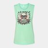Bella + Canvas - Women's Flowy Scoop Muscle Tank - 8803 Thumbnail