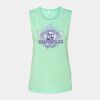 Bella + Canvas - Women's Flowy Scoop Muscle Tank - 8803 Thumbnail