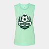 Bella + Canvas - Women's Flowy Scoop Muscle Tank - 8803 Thumbnail