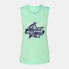 Bella + Canvas - Women's Flowy Scoop Muscle Tank - 8803 Thumbnail