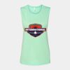 Bella + Canvas - Women's Flowy Scoop Muscle Tank - 8803 Thumbnail