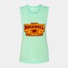 Bella + Canvas - Women's Flowy Scoop Muscle Tank - 8803 Thumbnail