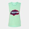 Bella + Canvas - Women's Flowy Scoop Muscle Tank - 8803 Thumbnail