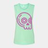 Bella + Canvas - Women's Flowy Scoop Muscle Tank - 8803 Thumbnail
