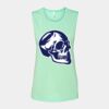 Bella + Canvas - Women's Flowy Scoop Muscle Tank - 8803 Thumbnail