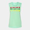 Bella + Canvas - Women's Flowy Scoop Muscle Tank - 8803 Thumbnail