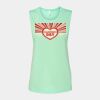 Bella + Canvas - Women's Flowy Scoop Muscle Tank - 8803 Thumbnail