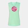 Bella + Canvas - Women's Flowy Scoop Muscle Tank - 8803 Thumbnail