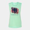 Bella + Canvas - Women's Flowy Scoop Muscle Tank - 8803 Thumbnail