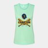 Bella + Canvas - Women's Flowy Scoop Muscle Tank - 8803 Thumbnail