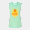 Bella + Canvas - Women's Flowy Scoop Muscle Tank - 8803 Thumbnail