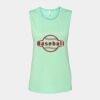 Bella + Canvas - Women's Flowy Scoop Muscle Tank - 8803 Thumbnail