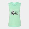 Bella + Canvas - Women's Flowy Scoop Muscle Tank - 8803 Thumbnail