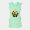 Bella + Canvas - Women's Flowy Scoop Muscle Tank - 8803 Thumbnail