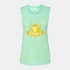 Bella + Canvas - Women's Flowy Scoop Muscle Tank - 8803 Thumbnail