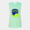 Bella + Canvas - Women's Flowy Scoop Muscle Tank - 8803 Thumbnail