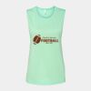 Bella + Canvas - Women's Flowy Scoop Muscle Tank - 8803 Thumbnail