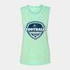 Bella + Canvas - Women's Flowy Scoop Muscle Tank - 8803 Thumbnail
