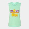 Bella + Canvas - Women's Flowy Scoop Muscle Tank - 8803 Thumbnail