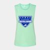Bella + Canvas - Women's Flowy Scoop Muscle Tank - 8803 Thumbnail