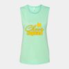 Bella + Canvas - Women's Flowy Scoop Muscle Tank - 8803 Thumbnail