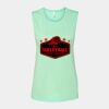 Bella + Canvas - Women's Flowy Scoop Muscle Tank - 8803 Thumbnail