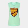 Bella + Canvas - Women's Flowy Scoop Muscle Tank - 8803 Thumbnail