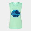 Bella + Canvas - Women's Flowy Scoop Muscle Tank - 8803 Thumbnail