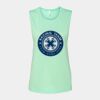 Bella + Canvas - Women's Flowy Scoop Muscle Tank - 8803 Thumbnail