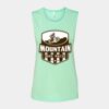 Bella + Canvas - Women's Flowy Scoop Muscle Tank - 8803 Thumbnail