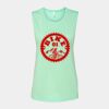 Bella + Canvas - Women's Flowy Scoop Muscle Tank - 8803 Thumbnail