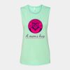 Bella + Canvas - Women's Flowy Scoop Muscle Tank - 8803 Thumbnail