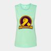 Bella + Canvas - Women's Flowy Scoop Muscle Tank - 8803 Thumbnail