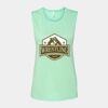 Bella + Canvas - Women's Flowy Scoop Muscle Tank - 8803 Thumbnail