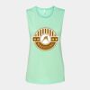 Bella + Canvas - Women's Flowy Scoop Muscle Tank - 8803 Thumbnail