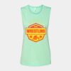 Bella + Canvas - Women's Flowy Scoop Muscle Tank - 8803 Thumbnail
