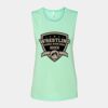 Bella + Canvas - Women's Flowy Scoop Muscle Tank - 8803 Thumbnail