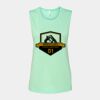 Bella + Canvas - Women's Flowy Scoop Muscle Tank - 8803 Thumbnail