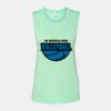 Bella + Canvas - Women's Flowy Scoop Muscle Tank - 8803 Thumbnail
