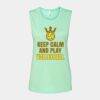 Bella + Canvas - Women's Flowy Scoop Muscle Tank - 8803 Thumbnail