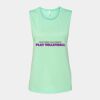 Bella + Canvas - Women's Flowy Scoop Muscle Tank - 8803 Thumbnail