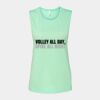 Bella + Canvas - Women's Flowy Scoop Muscle Tank - 8803 Thumbnail