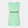 Bella + Canvas - Women's Flowy Scoop Muscle Tank - 8803 Thumbnail
