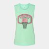 Bella + Canvas - Women's Flowy Scoop Muscle Tank - 8803 Thumbnail
