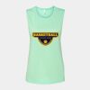 Bella + Canvas - Women's Flowy Scoop Muscle Tank - 8803 Thumbnail